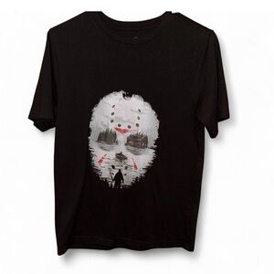 Wonder Nation Black Graphic T-Shirt | XXL (18) | Halloween Shirt